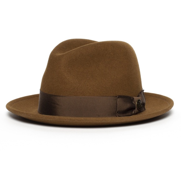 Goorin Bros Dean The Butcher Hat Whiskey Brown Size Small - Picture 9 of 9